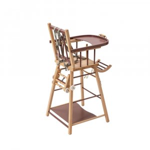 Chaise haute évolutive marcel hybride vieux rose Combelle