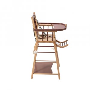 Chaise haute évolutive marcel hybride vieux rose Combelle