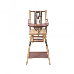 Chaise haute évolutive marcel hybride vieux rose Combelle