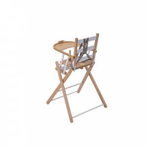 Chaise haute bébé sarah extra-pliante hybride blanc Combelle