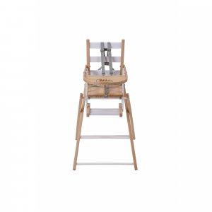 Chaise haute bébé sarah extra-pliante hybride blanc Combelle