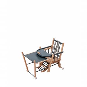 Chaise haute évolutive marcel hybride kaki Combelle