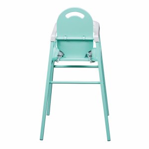 Chaise haute bébé lili vert mint Combelle