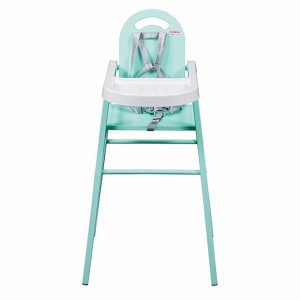 Chaise haute bébé lili vert mint Combelle