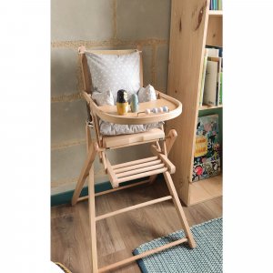 Coussin de chaise haute bébé ouatiné Combelle