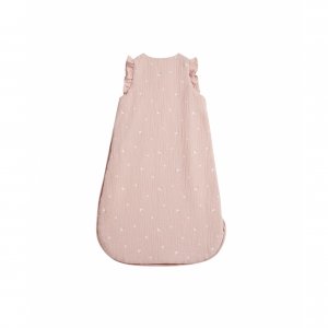 Gigoteuse mi-saison sans manche 6 à 24 mois bucolique rose Combelle