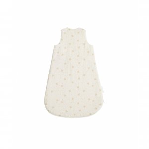 Gigoteuse sans manche mi-saison 1 à 6 mois hirondelle ecru Combelle