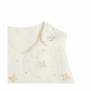 Gigoteuse sans manche mi-saison 6 à 24 mois hirondelle ecru Combelle
