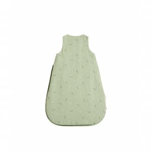 Gigoteuse mi-saison sans manche 1 à 6 mois bucolique vert Combelle