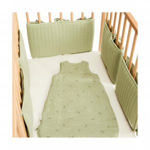 Gigoteuse mi-saison sans manche 6 à 24 mois bucolique vert Combelle