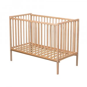Lit bébé remi 60x120 vernis naturel Combelle