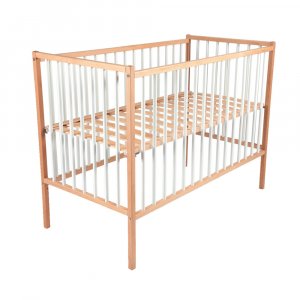 Lit bébé remi 60x120 hybride blanc Combelle