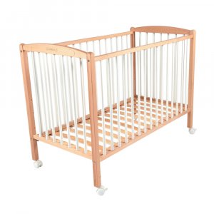 Lit bébé arthur 60x120 hybride blanc Combelle