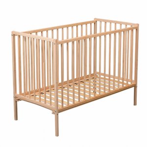 Lit bébé remi 70x140cm vernis naturel Combelle