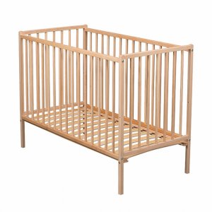 Lit bébé remi 70x140cm vernis naturel Combelle