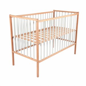 Lit bébé remi 70x140cm hybride blanc Combelle