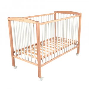 Lit bébé arthur 70x140 hybride blanc Combelle