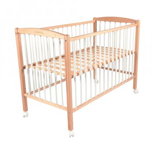 Lit bébé arthur 70x140 hybride blanc Combelle