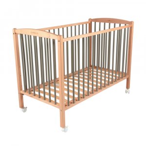 Lit bébé arthur 70x140 hybride gris Combelle