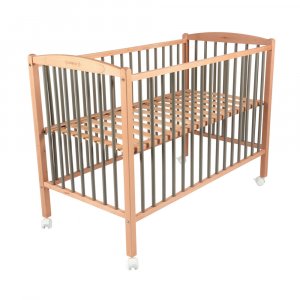 Lit bébé arthur 70x140 hybride gris Combelle