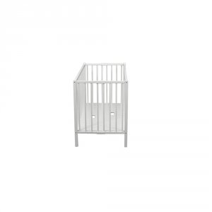 Lit bébé extra-pliant roméo laqué blanc 60 x 120 cm Combelle