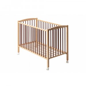 Lit en bois 60x120 cm arthur hybride vieux rose Combelle
