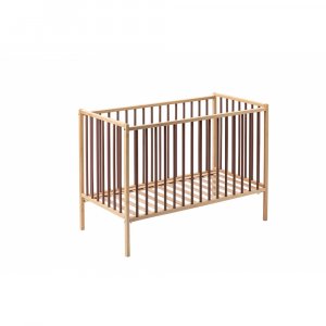 Lit en bois 70x140 cm rémi hybride vieux rose Combelle