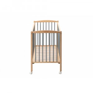 Lit en bois 70x140 cm arthur hybride bleu gris Combelle
