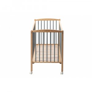 Lit en bois 70x140 cm arthur hybride bleu gris Combelle