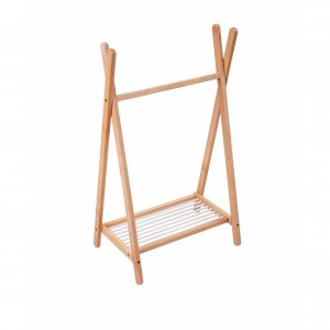 Portant à vêtements pour enfant léandre hybride blanc Combelle