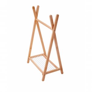 Portant à vêtements pour enfant léandre hybride blanc Combelle