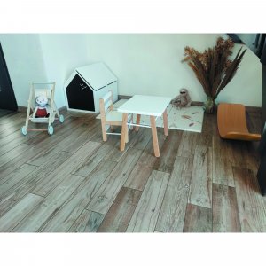 Petite table enfant gabriel hybride vert mint Combelle