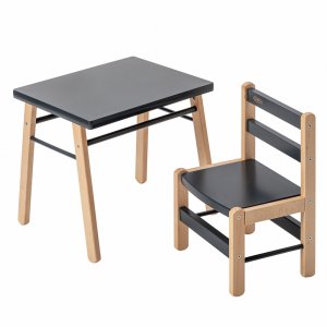 Petite table enfant gabriel anthracite Combelle