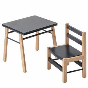 Petite table enfant gabriel anthracite Combelle