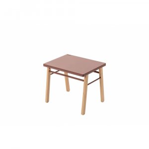 Petite table enfant gabriel hybride vieux rose Combelle