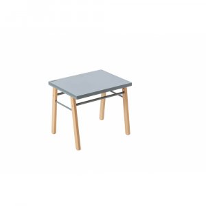 Petite table enfant gabriel hybride bleu gris Combelle
