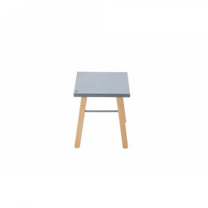 Petite table enfant gabriel hybride bleu gris Combelle