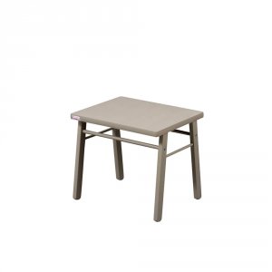 Table enfant laque gris clair Combelle