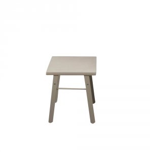 Table enfant laque gris clair Combelle