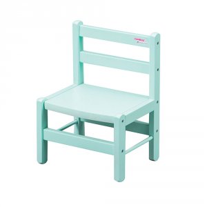 Chaise basse laque vert mint Combelle
