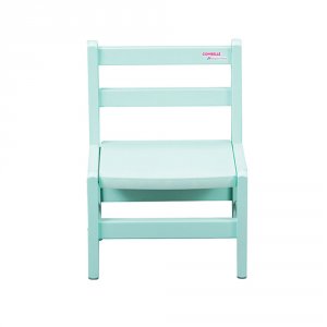 Chaise basse laque vert mint Combelle