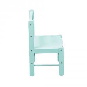 Chaise basse laque vert mint Combelle