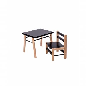 Pack chaise louise + table gabriel Combelle