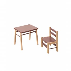 Pack chaise louise + table gabriel Combelle