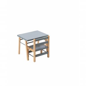 Pack chaise louise + table gabriel Combelle
