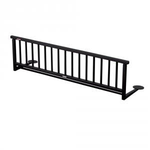 Barrière de lit 35x127cm laque noir Combelle