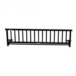 Barrière de lit 35x127cm laque noir Combelle