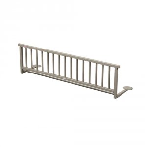 Barrière de lit 35x127cm laque gris clair Combelle