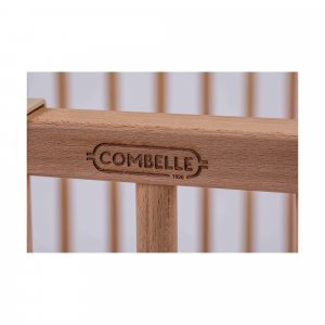 Parc octogonal bébé en bois basile vernis naturel Combelle