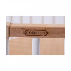 Parc octogonal bébé en bois basile hybride blanc Combelle